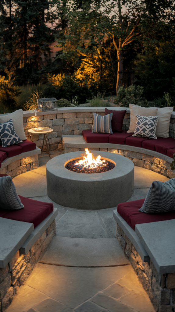 28 Creative Yard Fire Pit Ideas for a Warm and Inviting Backyard