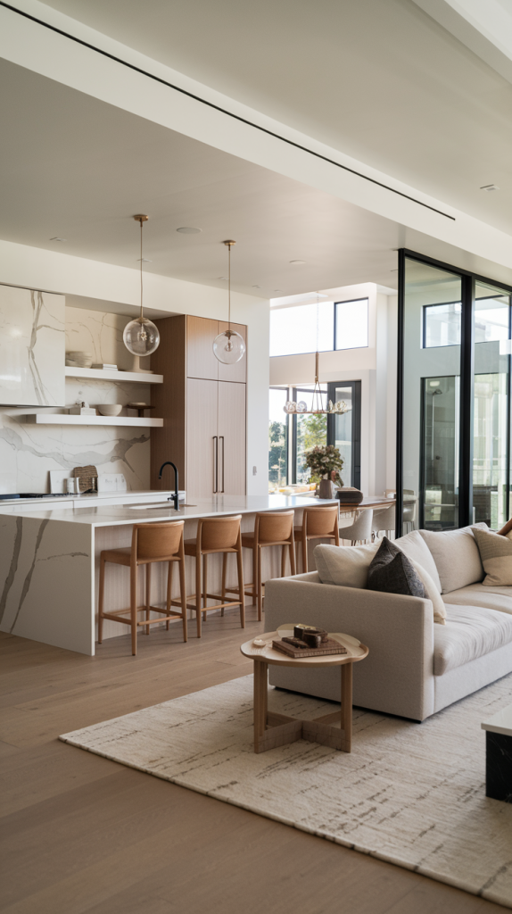 From Cozy to Contemporary: 27 Open Kitchen Living Room Designs for 2025