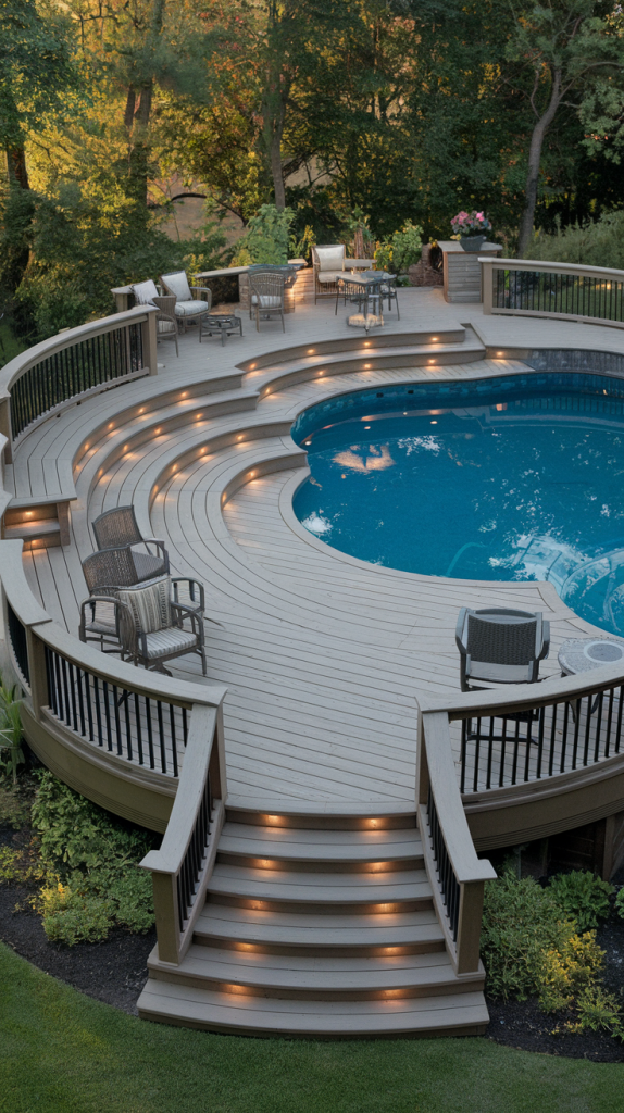 Deck Ideas for Above Ground Pools: 28 Stylish & Practical Designs for Every Backyard