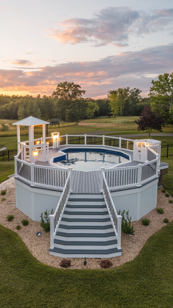 Deck Ideas for Above Ground Pools: 28 Stylish & Practical Designs for Every Backyard