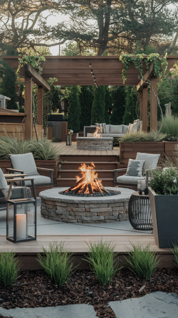 Your Backyard Ambiance: 30 Stunning Fire Pit Garden Ideas