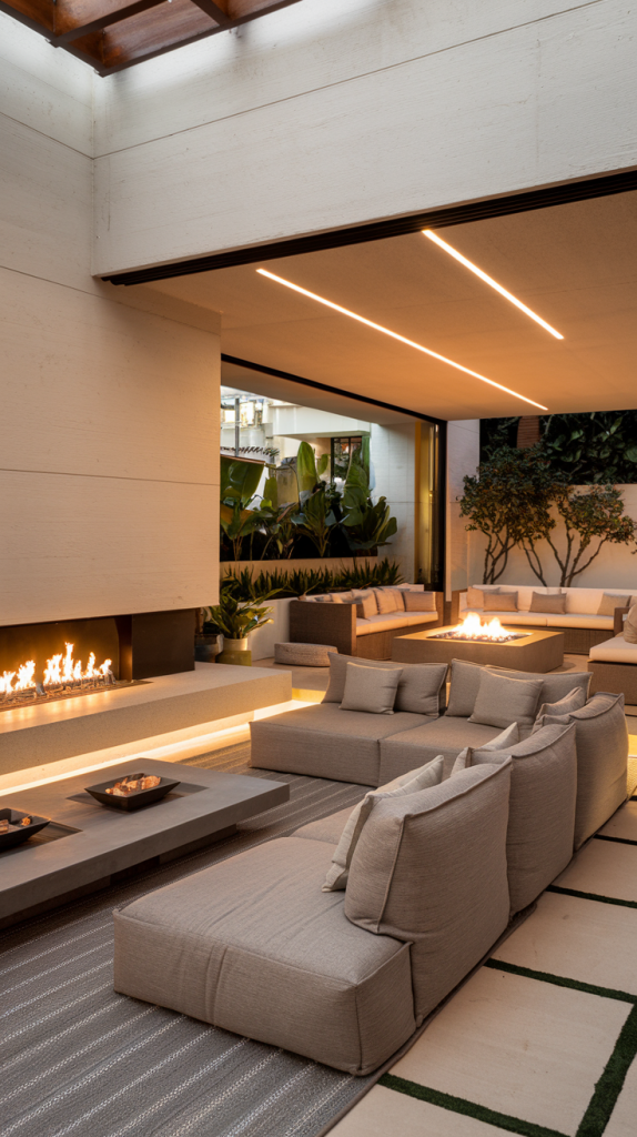 28 Modern Indoor-Outdoor Living Room Inspirations for Seamless Living