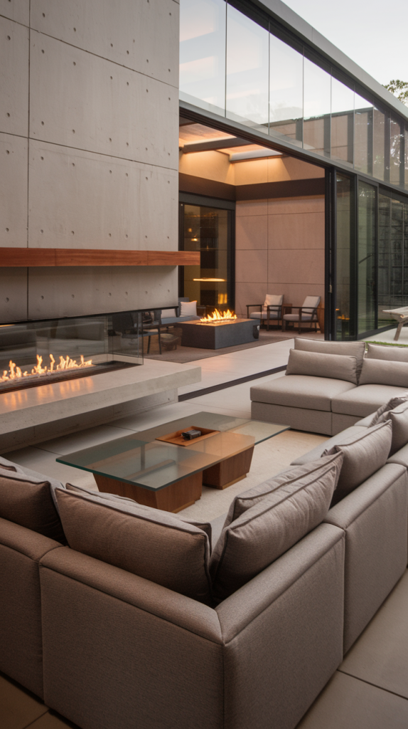 28 Modern Indoor-Outdoor Living Room Inspirations for Seamless Living