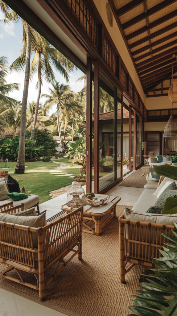 28 Modern Indoor-Outdoor Living Room Inspirations for Seamless Living