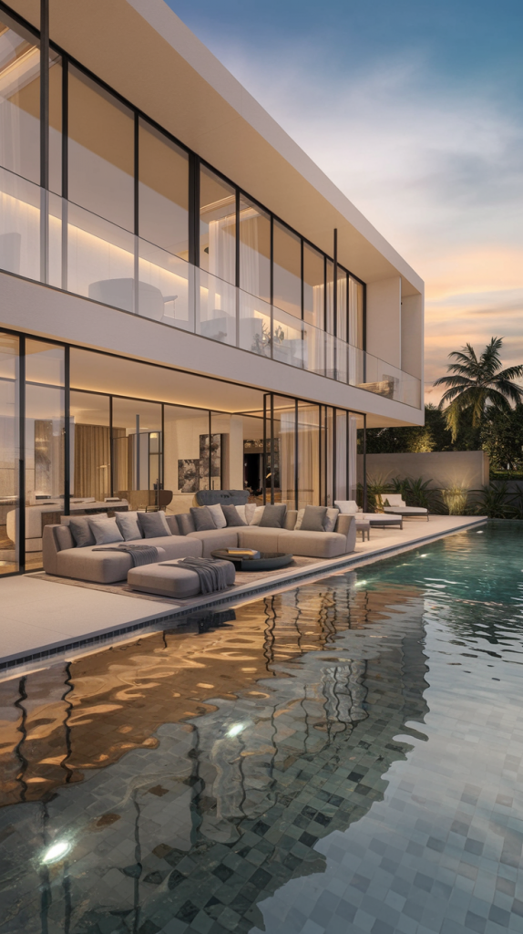 28 Modern Indoor-Outdoor Living Room Inspirations for Seamless Living