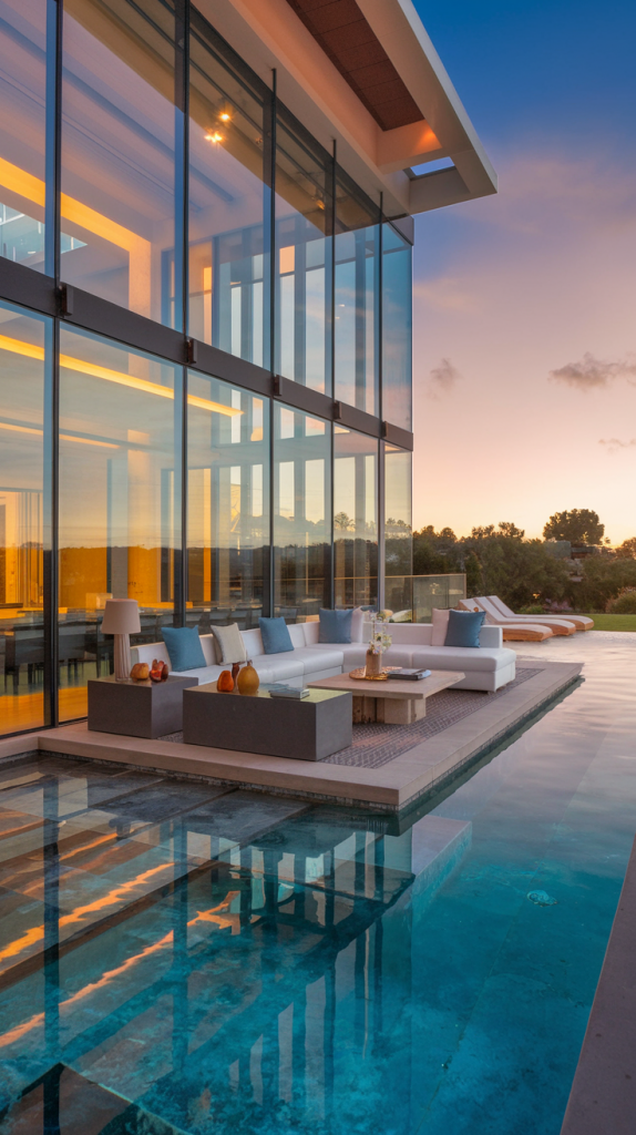 28 Modern Indoor-Outdoor Living Room Inspirations for Seamless Living