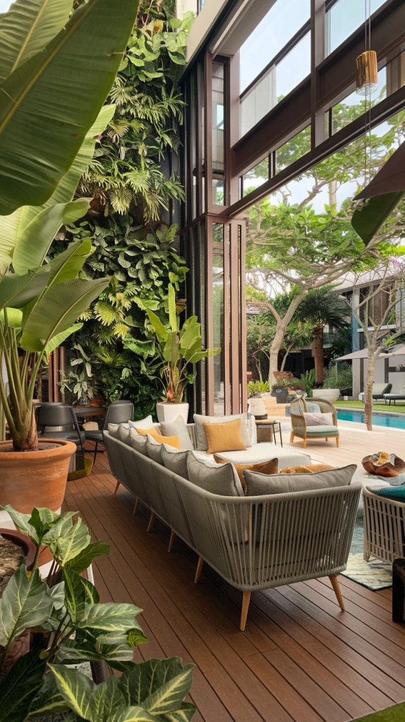 28 Modern Indoor-Outdoor Living Room Inspirations for Seamless Living