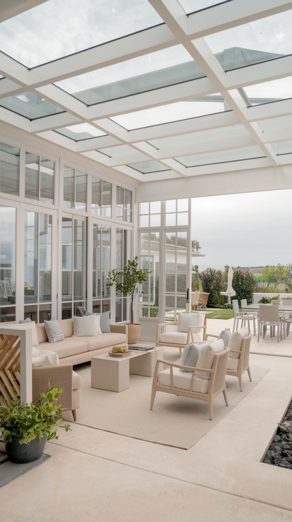 28 Modern Indoor-Outdoor Living Room Inspirations for Seamless Living