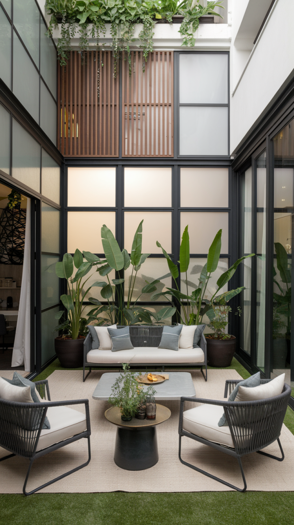 28 Modern Indoor-Outdoor Living Room Inspirations for Seamless Living