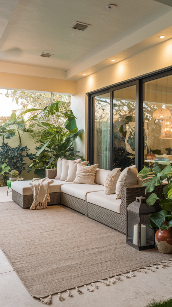 28 Modern Indoor-Outdoor Living Room Inspirations for Seamless Living