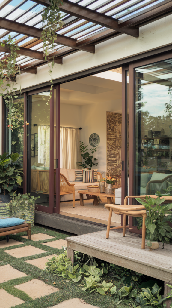 28 Modern Indoor-Outdoor Living Room Inspirations for Seamless Living