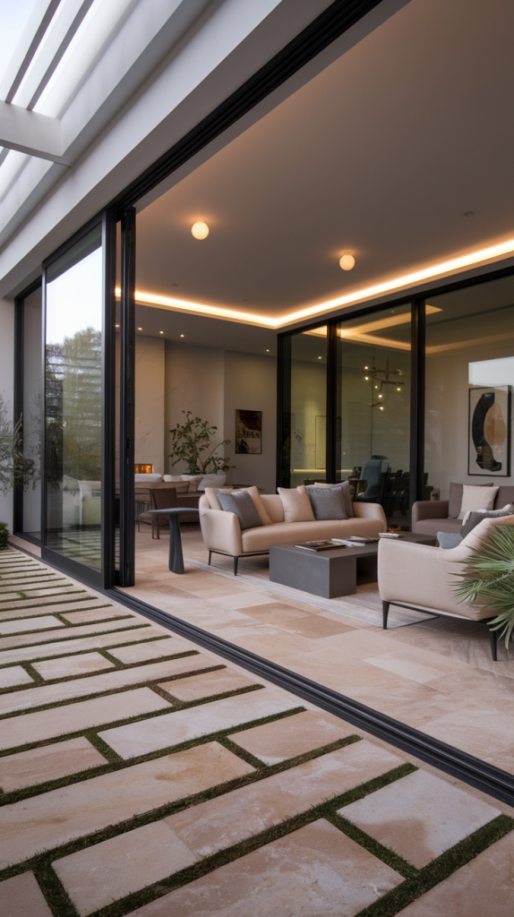 28 Modern Indoor-Outdoor Living Room Inspirations for Seamless Living