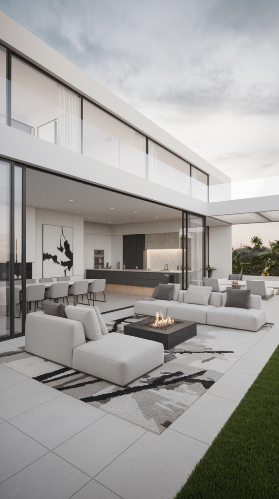 28 Modern Indoor-Outdoor Living Room Inspirations for Seamless Living