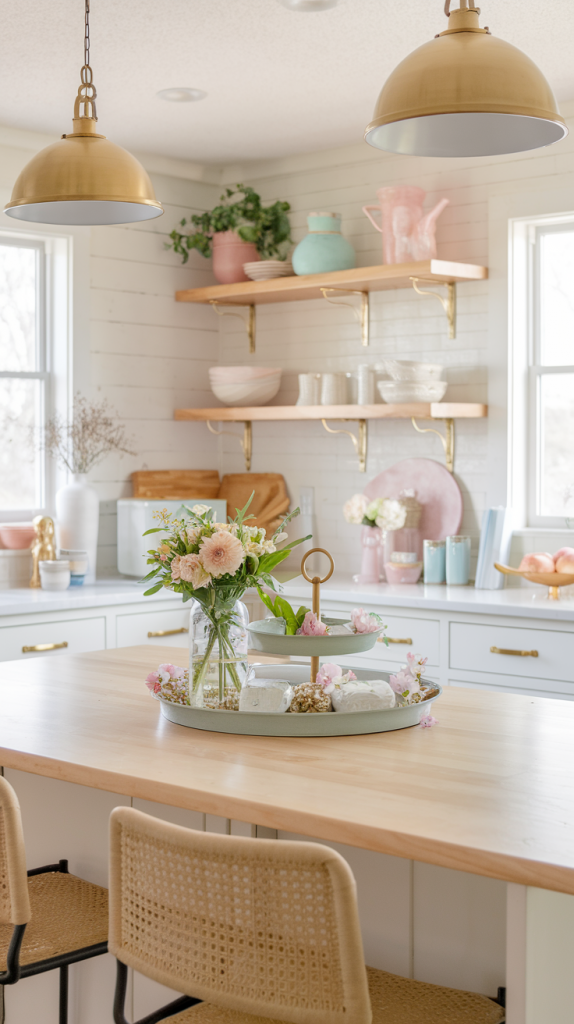 Brighten Up Your Kitchen: 30 Trendy Spring Decor Ideas For 2025