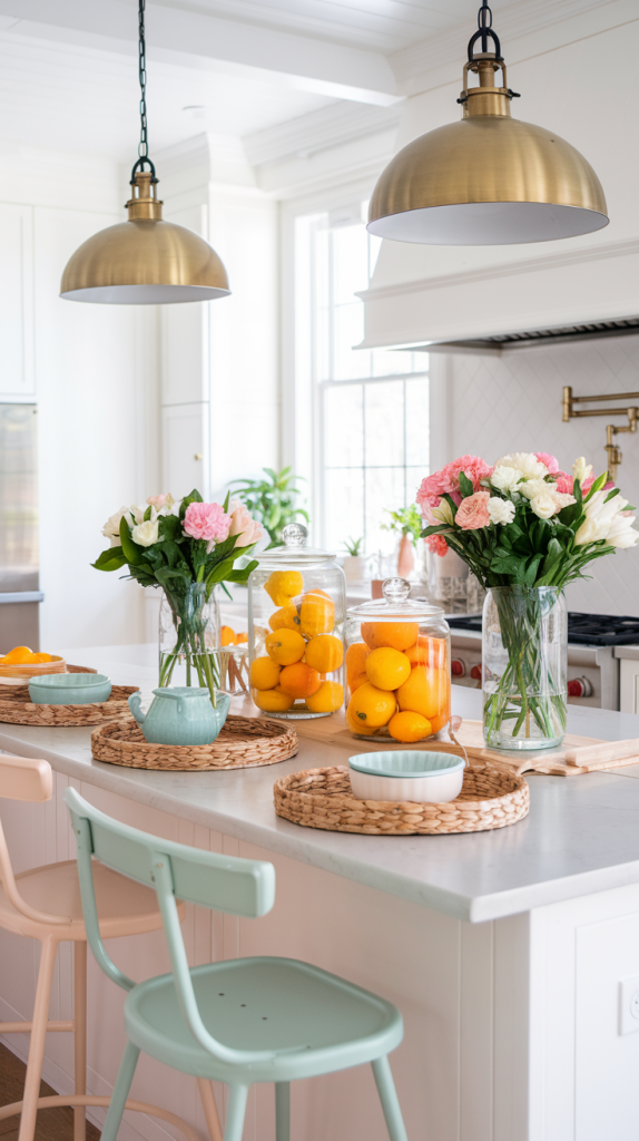 Brighten Up Your Kitchen: 30 Trendy Spring Decor Ideas For 2025