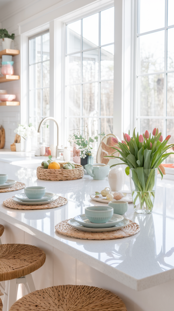 Brighten Up Your Kitchen: 30 Trendy Spring Decor Ideas For 2025