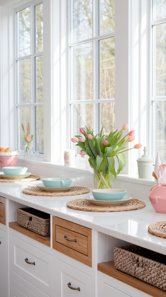 Brighten Up Your Kitchen: 30 Trendy Spring Decor Ideas For 2025