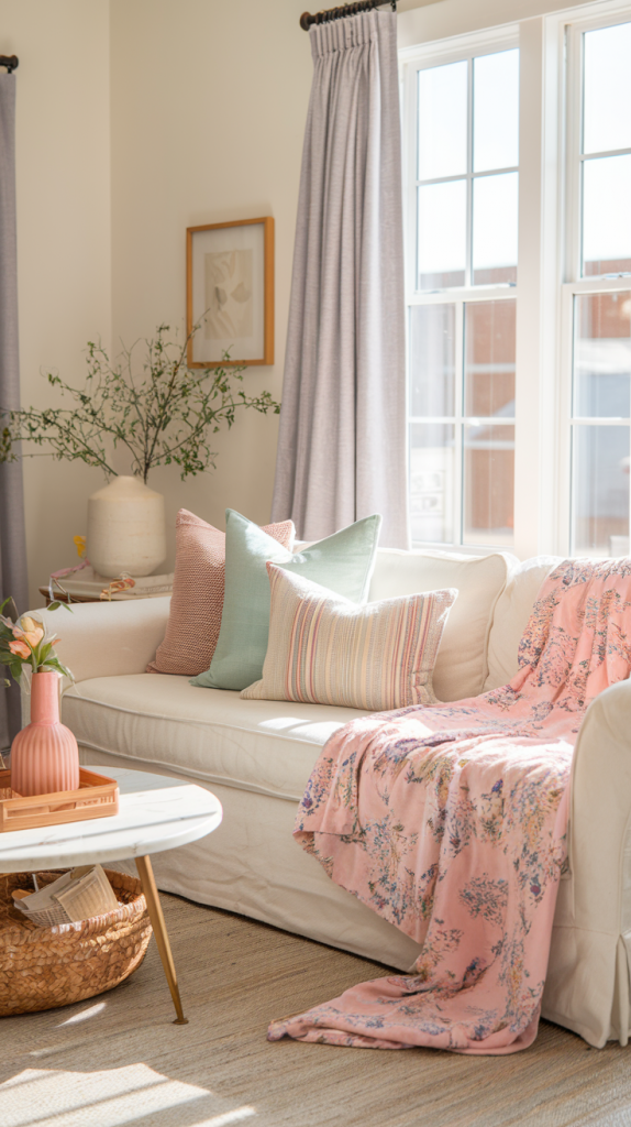 Spring Living Room Trends 2025: 32 Chic and Cozy Décor Ideas to Refresh Your Space
