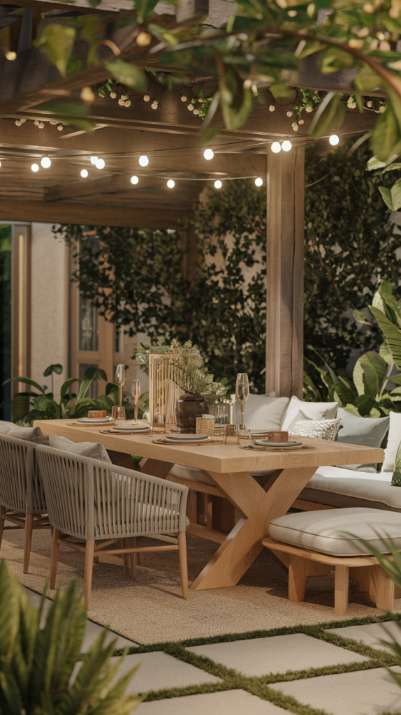 From Cozy to Chic: 32 Outdoor Dining Area Ideas for a Dreamy Family Space