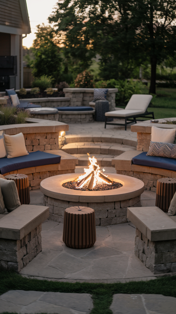 32 Outdoor Firepits Area Ideas to Transform Your Backyard into a Cozy Retreat