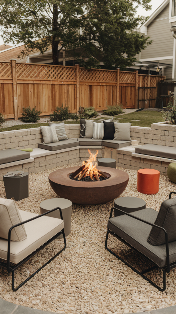 32 Outdoor Firepits Area Ideas to Transform Your Backyard into a Cozy Retreat