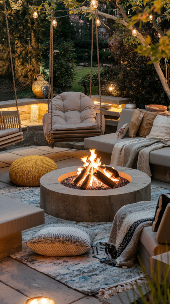 32 Outdoor Firepits Area Ideas to Transform Your Backyard into a Cozy Retreat