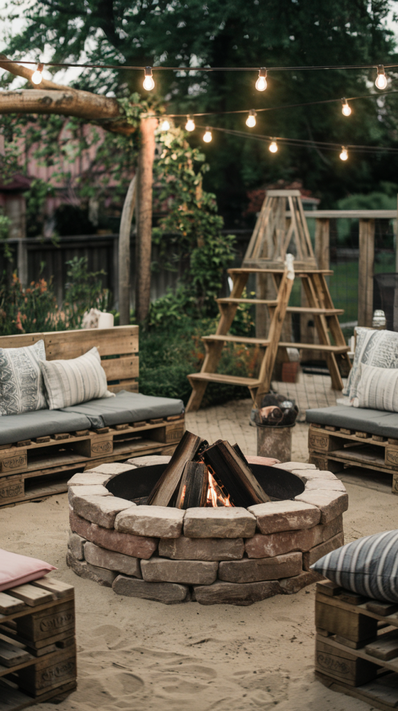 32 Outdoor Firepits Area Ideas to Transform Your Backyard into a Cozy Retreat