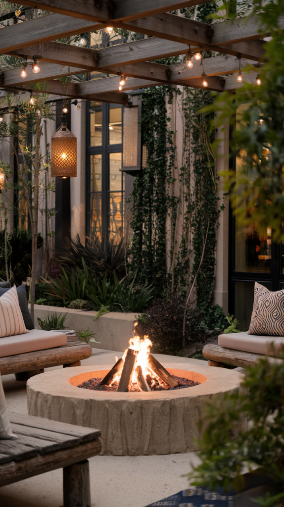 32 Outdoor Firepits Area Ideas to Transform Your Backyard into a Cozy Retreat