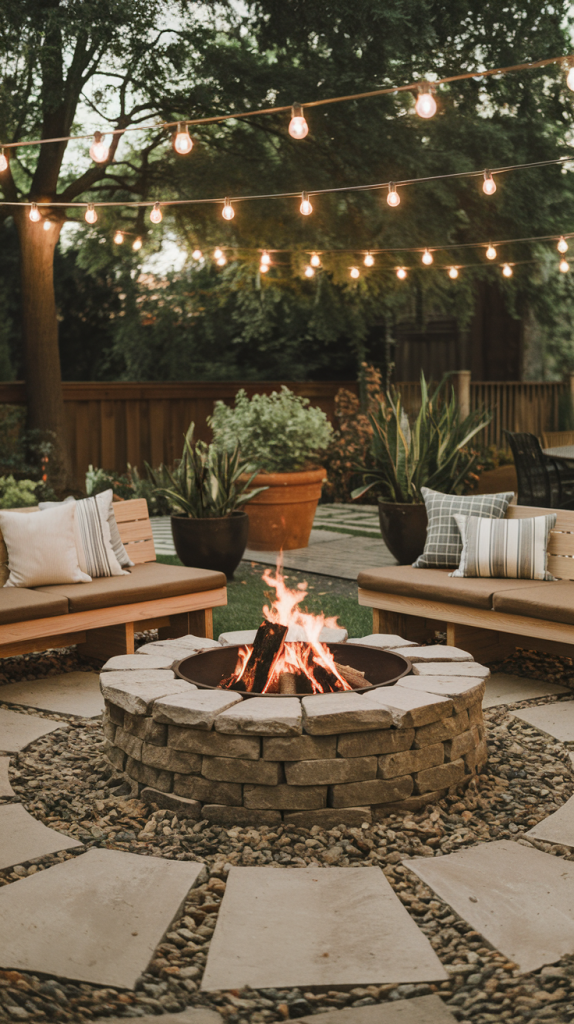 32 Outdoor Firepits Area Ideas to Transform Your Backyard into a Cozy Retreat