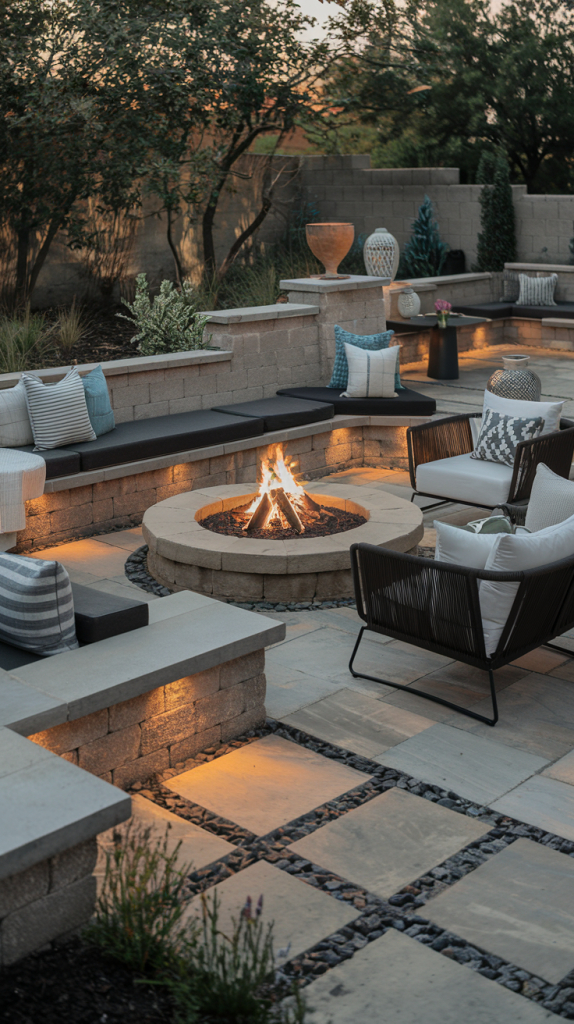 32 Outdoor Firepits Area Ideas to Transform Your Backyard into a Cozy Retreat