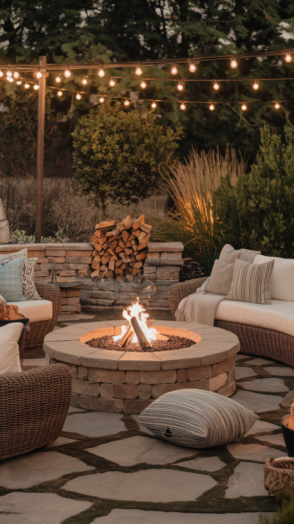 32 Outdoor Firepits Area Ideas to Transform Your Backyard into a Cozy Retreat