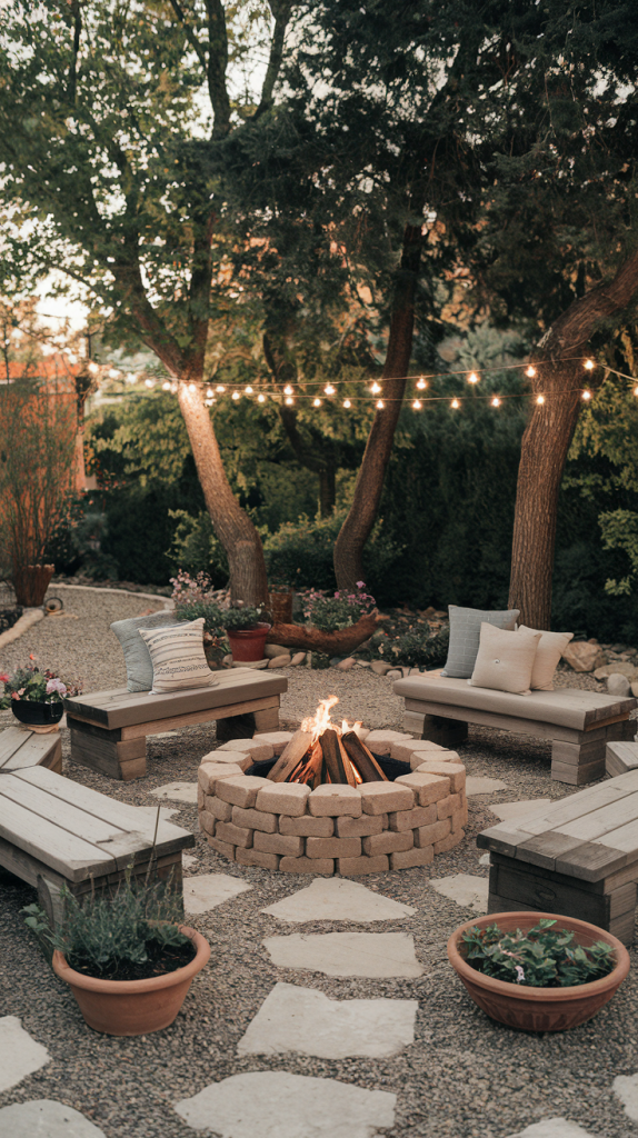 32 Outdoor Firepits Area Ideas to Transform Your Backyard into a Cozy Retreat