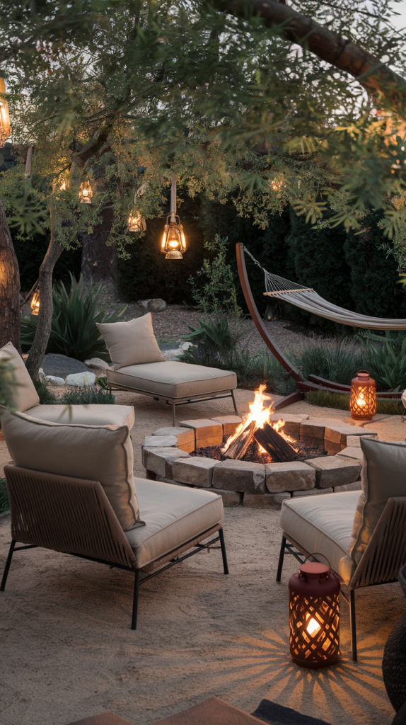 32 Outdoor Firepits Area Ideas to Transform Your Backyard into a Cozy Retreat