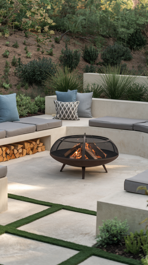 32 Outdoor Firepits Area Ideas to Transform Your Backyard into a Cozy Retreat