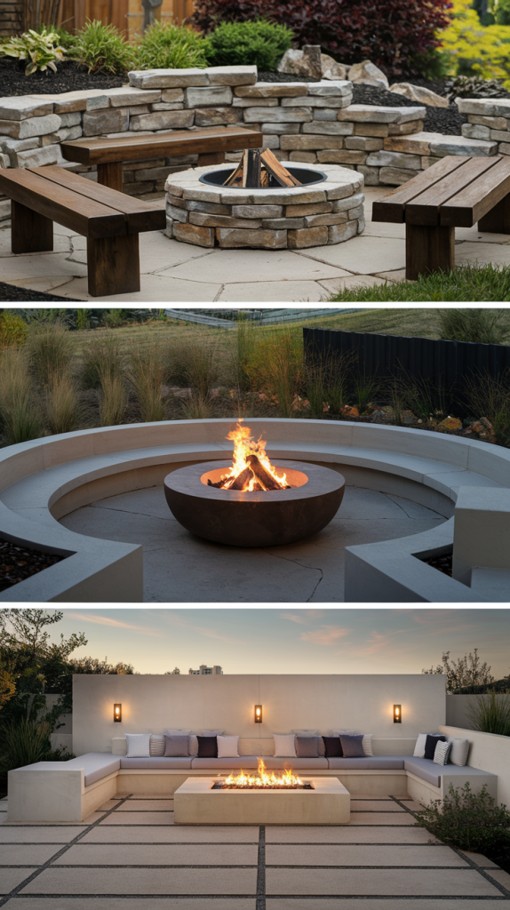 32 Outdoor Firepits Area Ideas to Transform Your Backyard into a Cozy Retreat