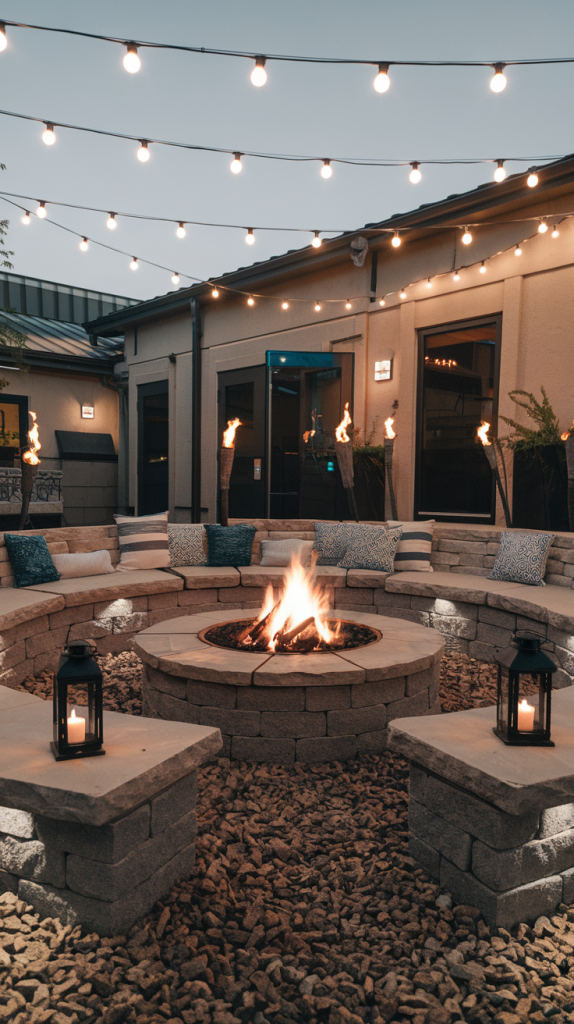 32 Outdoor Firepits Area Ideas to Transform Your Backyard into a Cozy Retreat