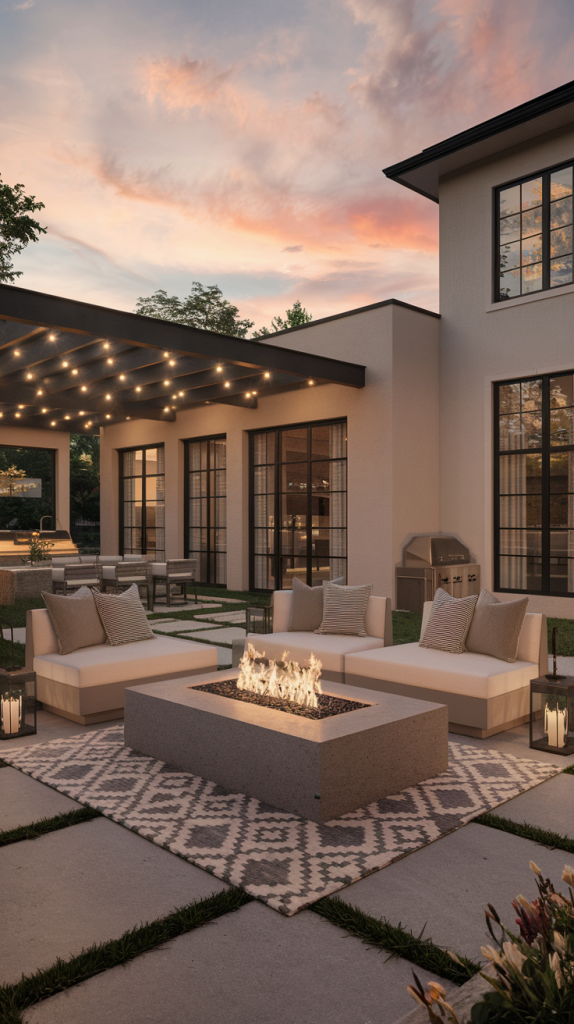32 Outdoor Firepits Area Ideas to Transform Your Backyard into a Cozy Retreat