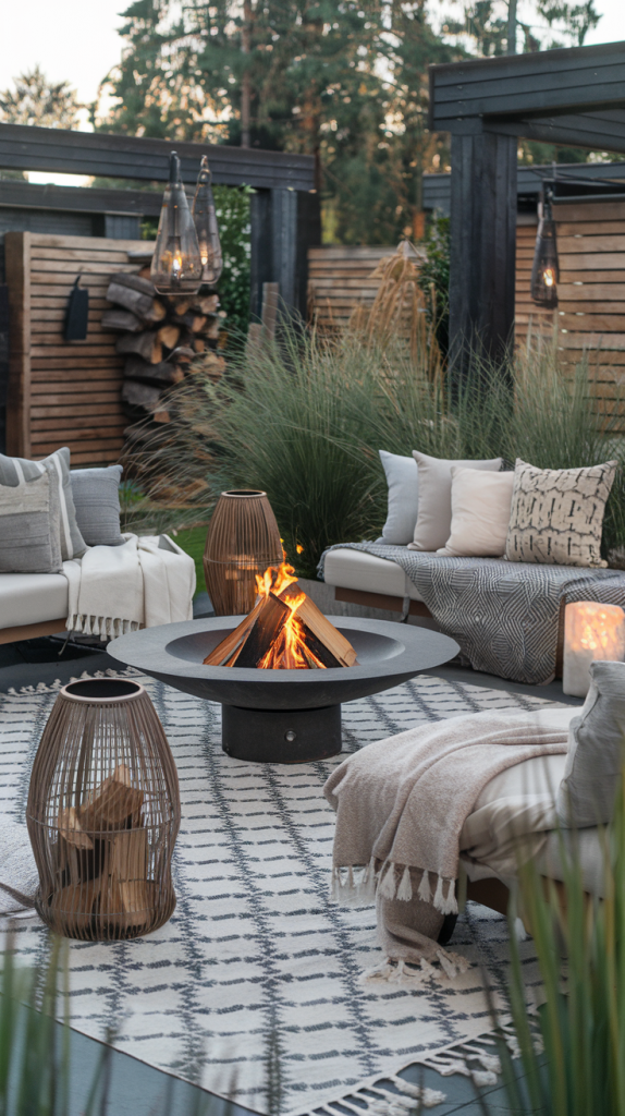 32 Outdoor Firepits Area Ideas to Transform Your Backyard into a Cozy Retreat
