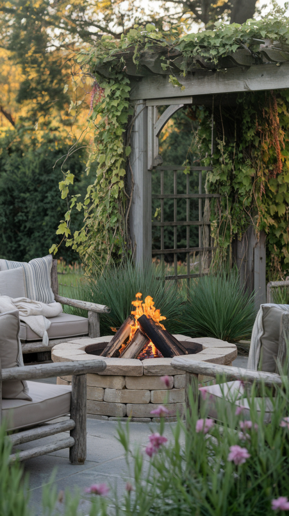 32 Outdoor Firepits Area Ideas to Transform Your Backyard into a Cozy Retreat
