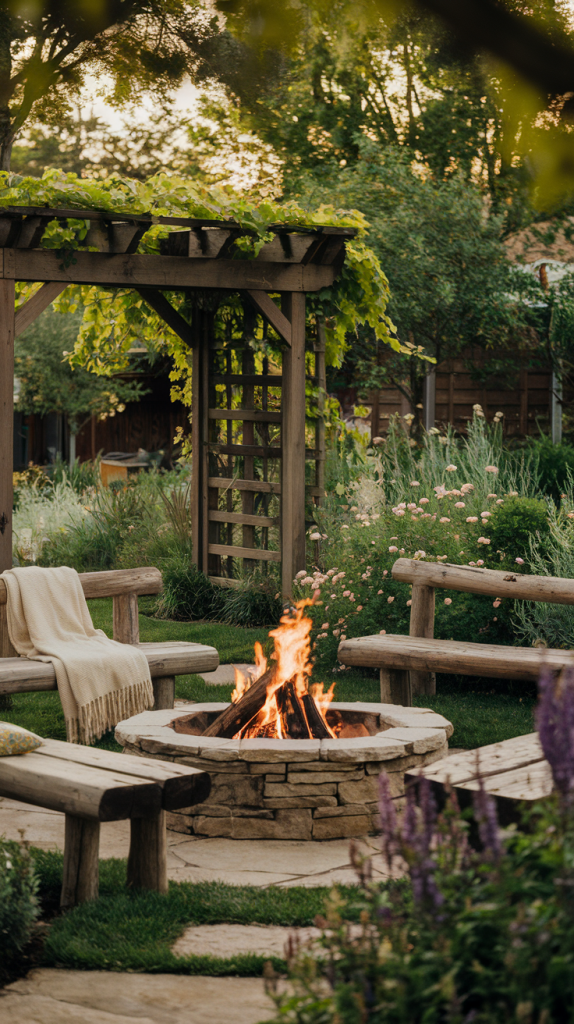 32 Outdoor Firepits Area Ideas to Transform Your Backyard into a Cozy Retreat