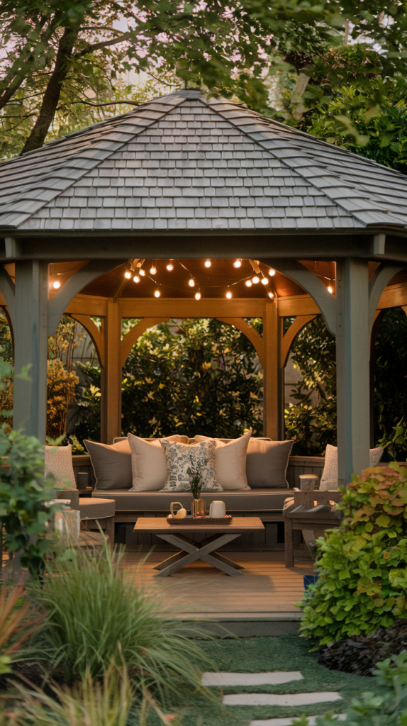 30 Stunning Outdoor Pavilion Ideas for a Dreamy Backyard Retreat