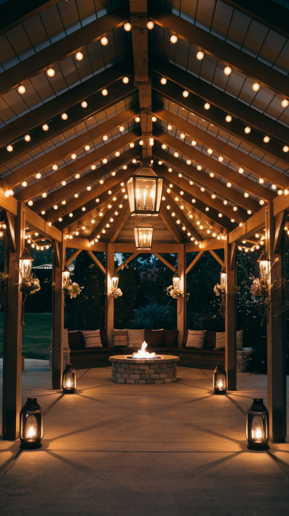 30 Stunning Outdoor Pavilion Ideas for a Dreamy Backyard Retreat