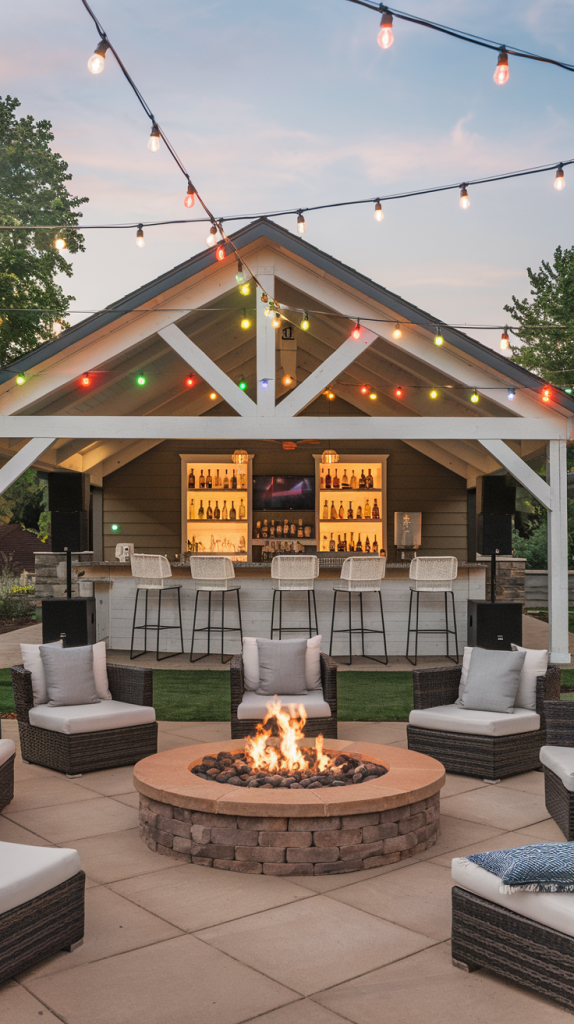 30 Stunning Outdoor Pavilion Ideas for a Dreamy Backyard Retreat