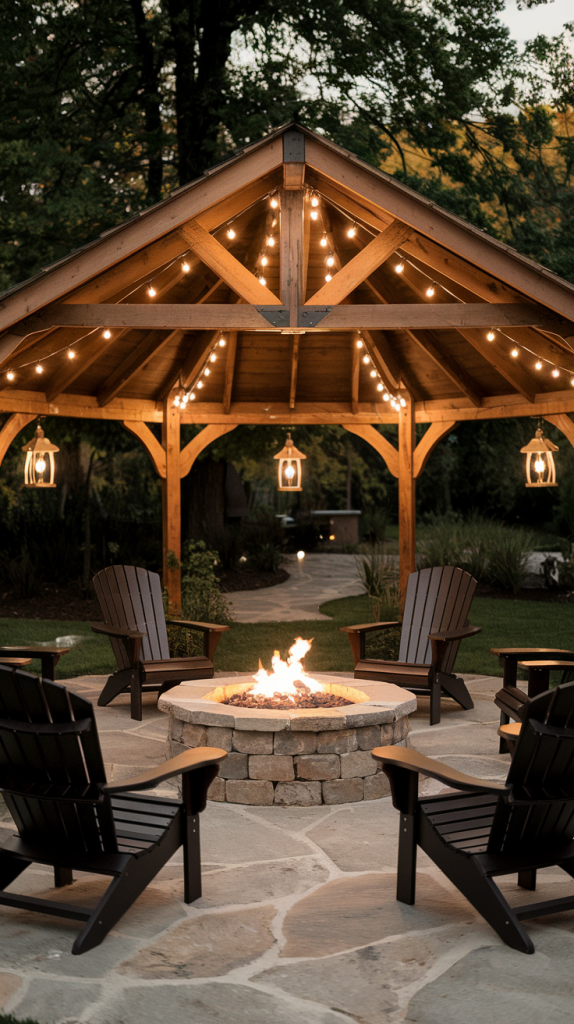 30 Stunning Outdoor Pavilion Ideas for a Dreamy Backyard Retreat