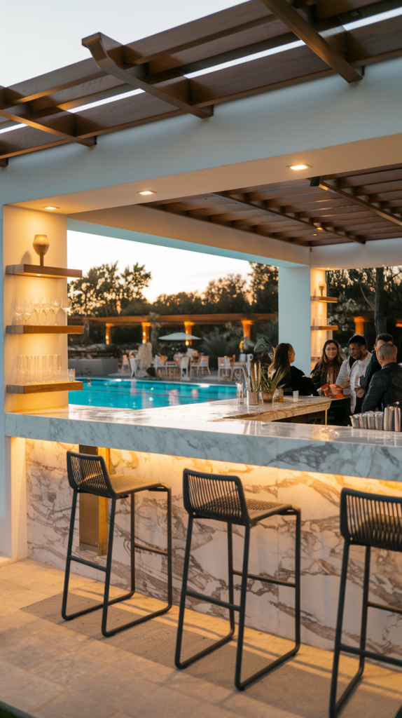 Upgrade Your Outdoor Space: 32 Inspiring Pool Pavilion Ideas