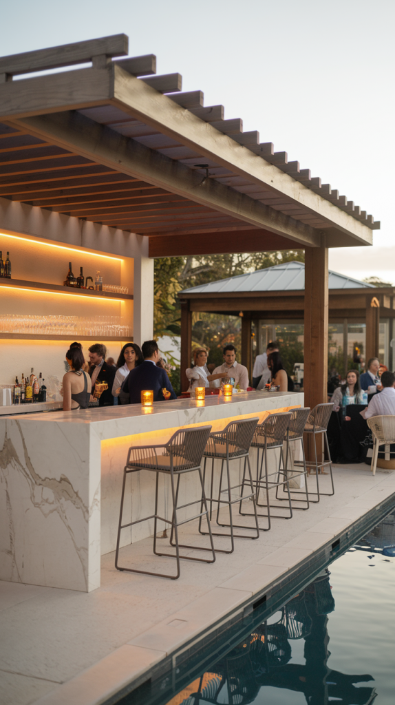 Upgrade Your Outdoor Space: 32 Inspiring Pool Pavilion Ideas