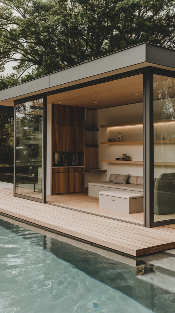 Upgrade Your Outdoor Space: 32 Inspiring Pool Pavilion Ideas