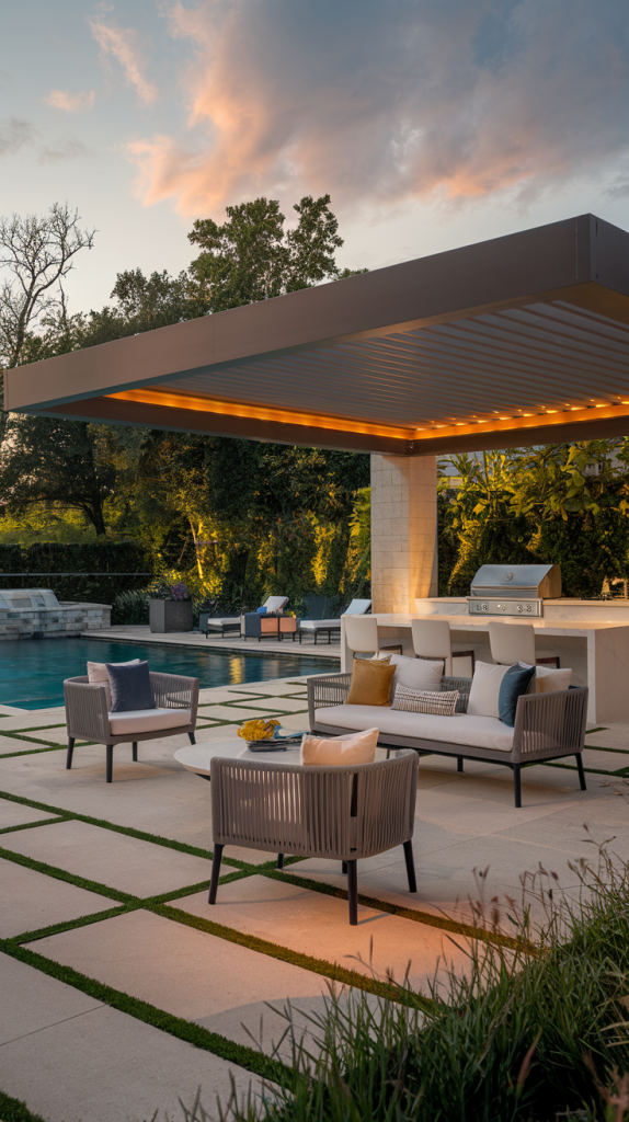 Upgrade Your Outdoor Space: 32 Inspiring Pool Pavilion Ideas