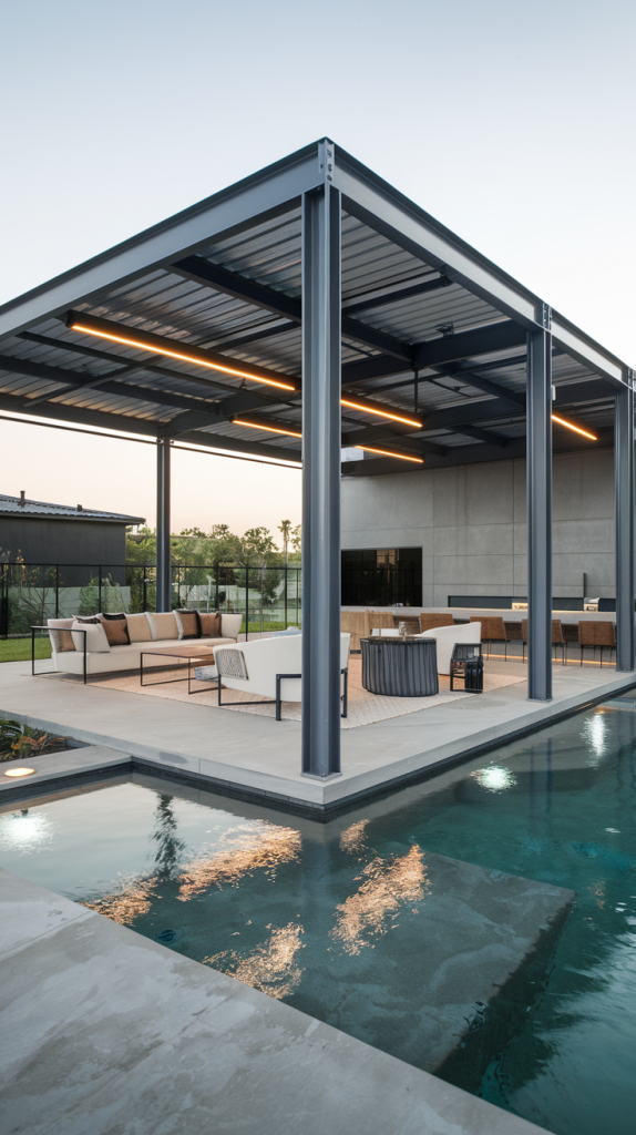 Upgrade Your Outdoor Space: 32 Inspiring Pool Pavilion Ideas