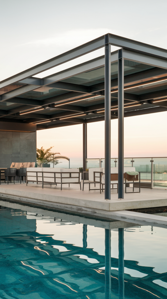 Upgrade Your Outdoor Space: 32 Inspiring Pool Pavilion Ideas